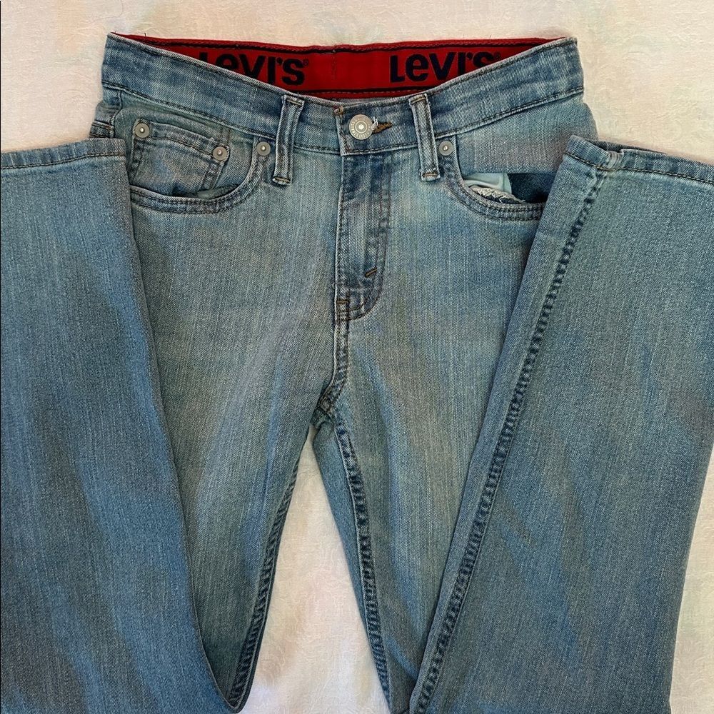 Levi's 511 Kids Slim Straight Jeans Medium Wash Size 12
